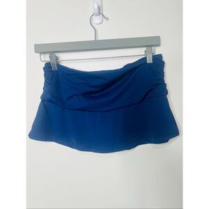Carve Designs Blue Swim Skirt One-Piece Overlay